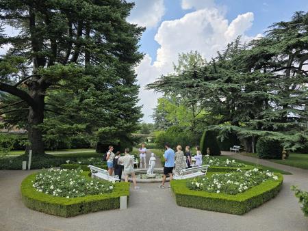 Delovni obisk ekipe VitaTiim; Vir: Občina Sežana